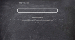 Desktop Screenshot of milenyum.com